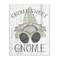 Stupell Industries Gnome Sweet Gnome Garden Home Pun Wall Plaque